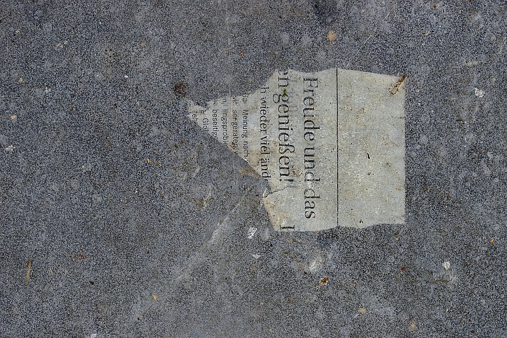 frozen ice paper